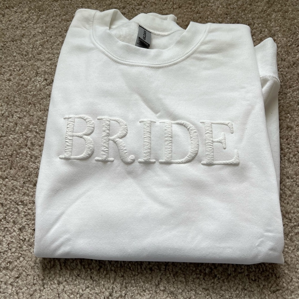 Bride sweatshirt